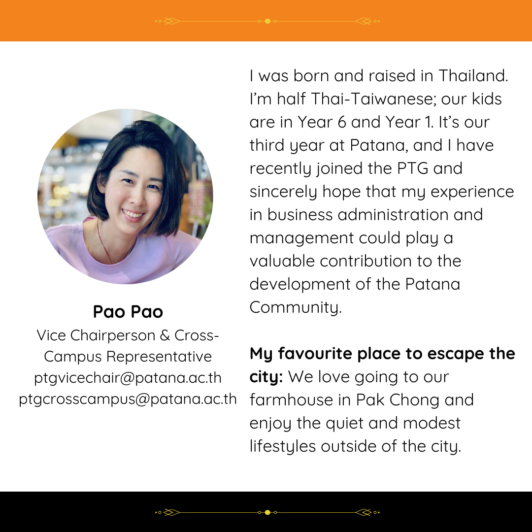 PTG Committee - 2024/2025 - Bangkok Patana School